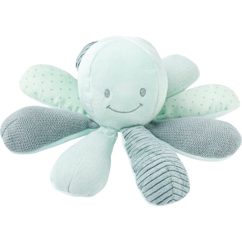 NATTOU Activity Cuddly Octopus плюшена играчка Lapidou Mint