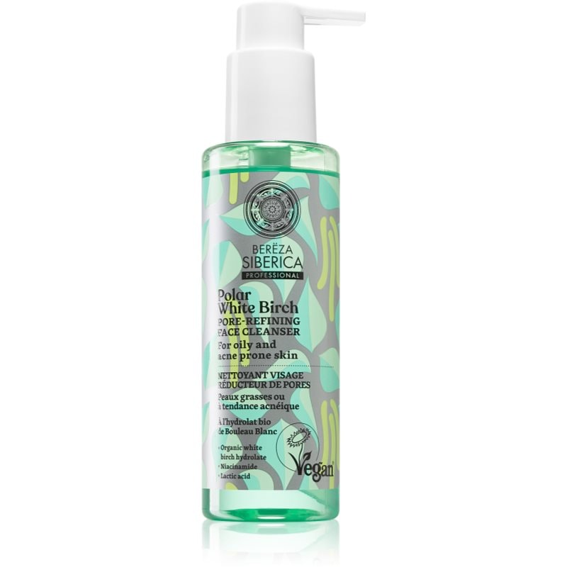 Natura Siberica Polar White Birch почистващ гел за стягане на порите - Грижа за лице - Сравни цени от 1 магазин с безплатна доставка