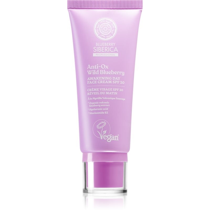 Natura Siberica Anti-Ox Wild Blueberry дневен крем за лице SPF 20 - Грижа за лице - Сравни цени от 1 магазин с безплатна доставка