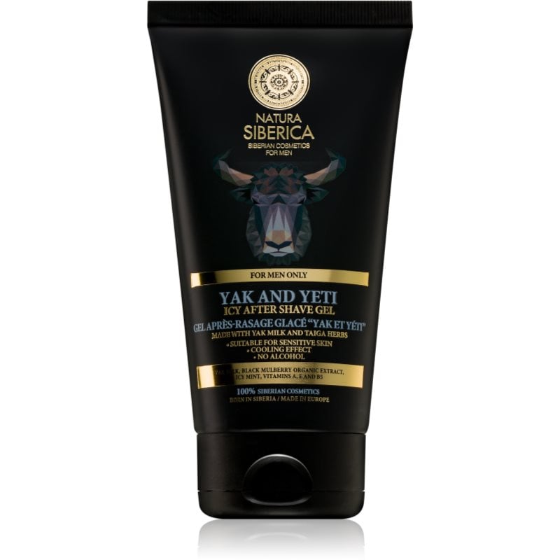 Natura Siberica For Men Only гел за след бръснене за регенериране на кожата