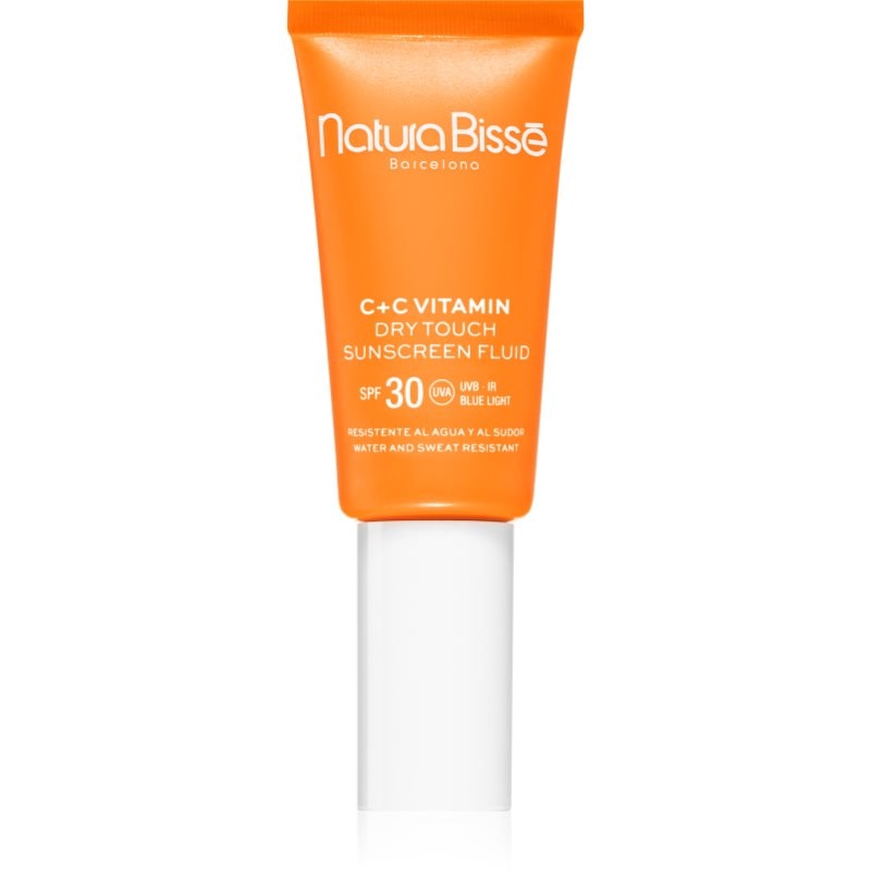 Natura Bissé C+C Vitamin Dry Touch Sunscreen Fluid флуид за лице с UV фактор SPF 30 - Грижа за тяло - Сравни цени от 1 магазин с безплатна доставка
