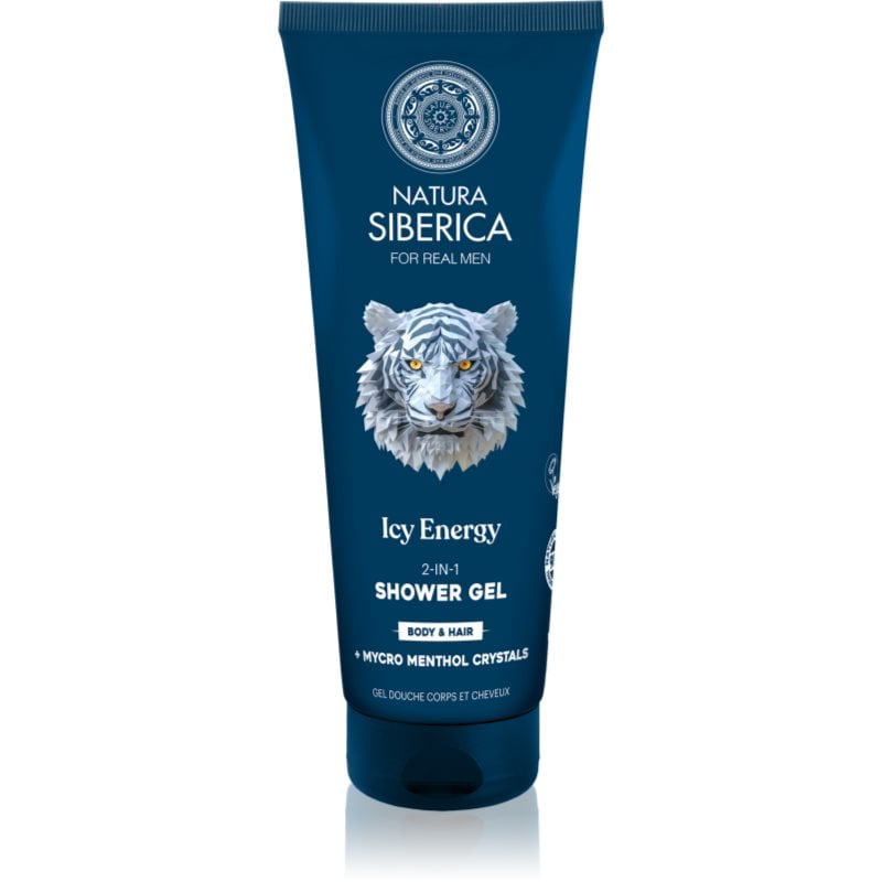 Natura Siberica Arctic Wild Icy Energy душ гел и шампоан 2 в 1 за мъже