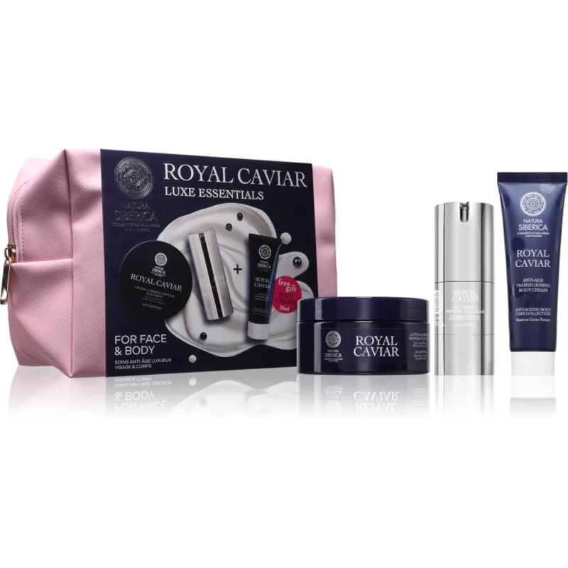 Natura Siberica Royal Caviar Luxe Essentials подаръчен комплект - Комплект - Сравни цени от 1 магазин с безплатна доставка