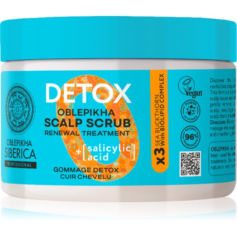 Natura Siberica Oblepikha Siberica Detox пилинг с детокс ефект за всички видове коса - Грижа за коса - Сравни цени от 1 магазин с безплатна доставка