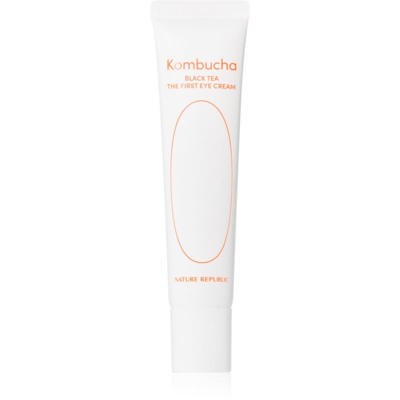 NATURE REPUBLIC Kombucha Black Tea The First Eye Cream хидратиращ крем за очи с анти-бръчков ефект - Грижа за лице - Сравни цени от 1 магазин с безплатна доставка