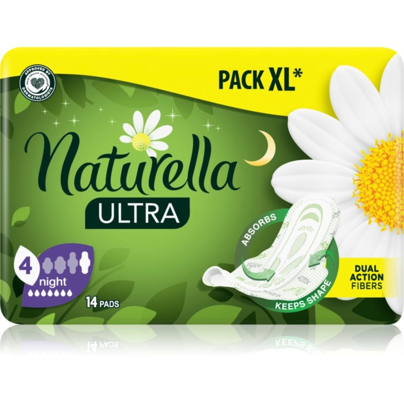 Naturella Ultra Night санитарни кърпи