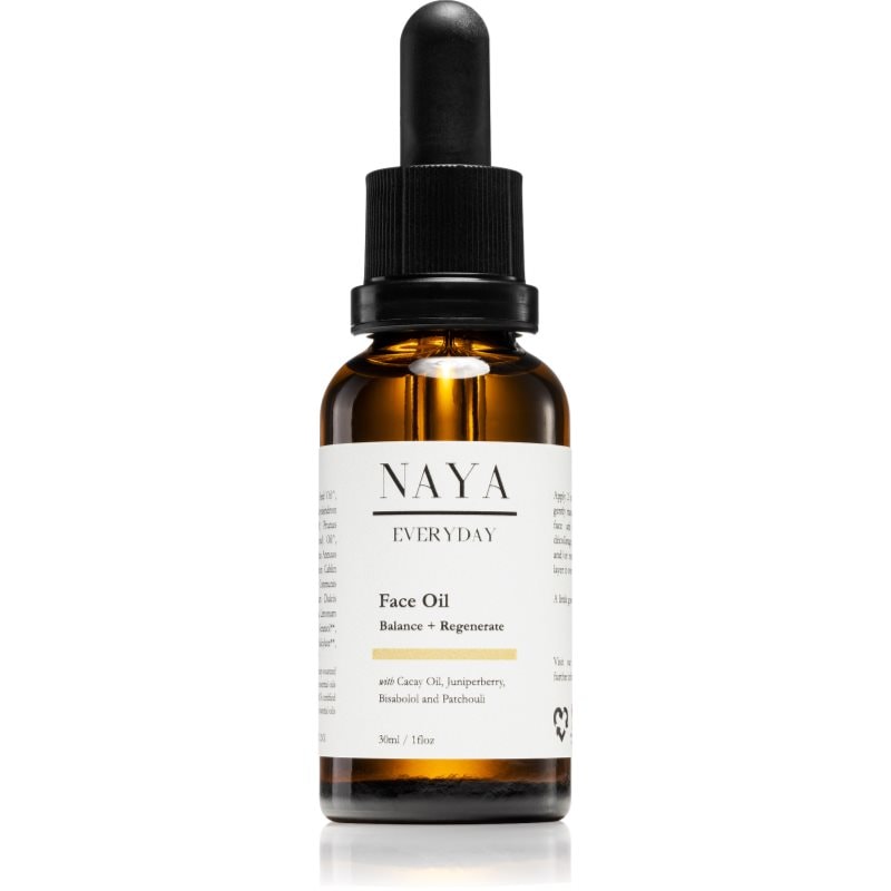 Naya Everyday Face Oil хидратиращо олио против стареене на кожата - Грижа за лице - Сравни цени от 1 магазин с безплатна доставка
