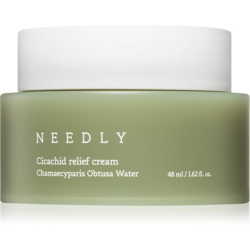 NEEDLY Cicachid Relief Cream дълко възстановителен крем с успокояващ ефект - Грижа за лице - Сравни цени от 1 магазин с безплатна доставка