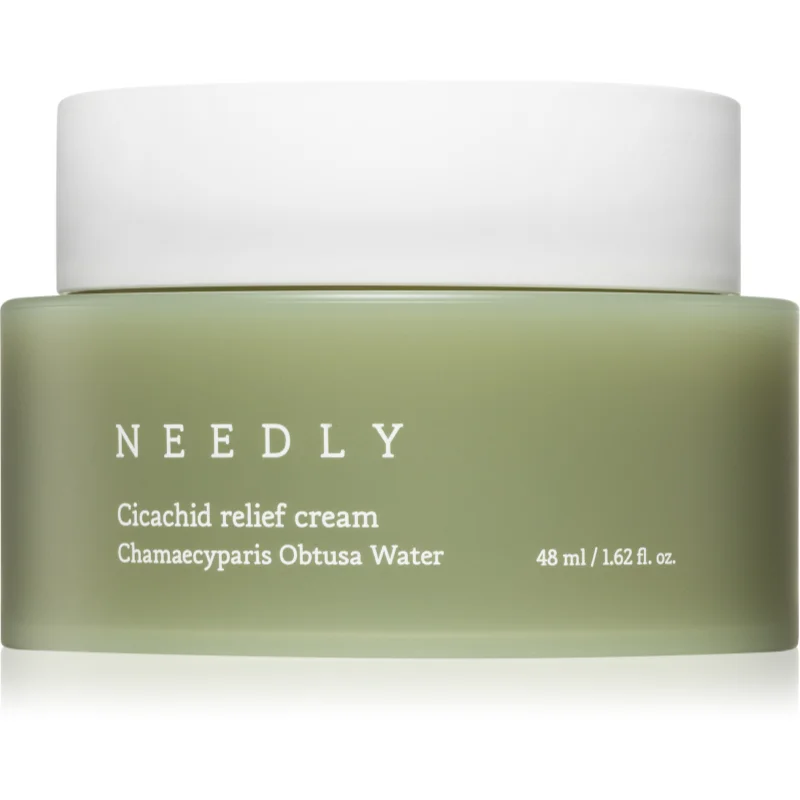 NEEDLY Cicachid Relief Cream дълко възстановителен крем с успокояващ ефект - Грижа за лице - Сравни цени от 1 магазин с безплатна доставка