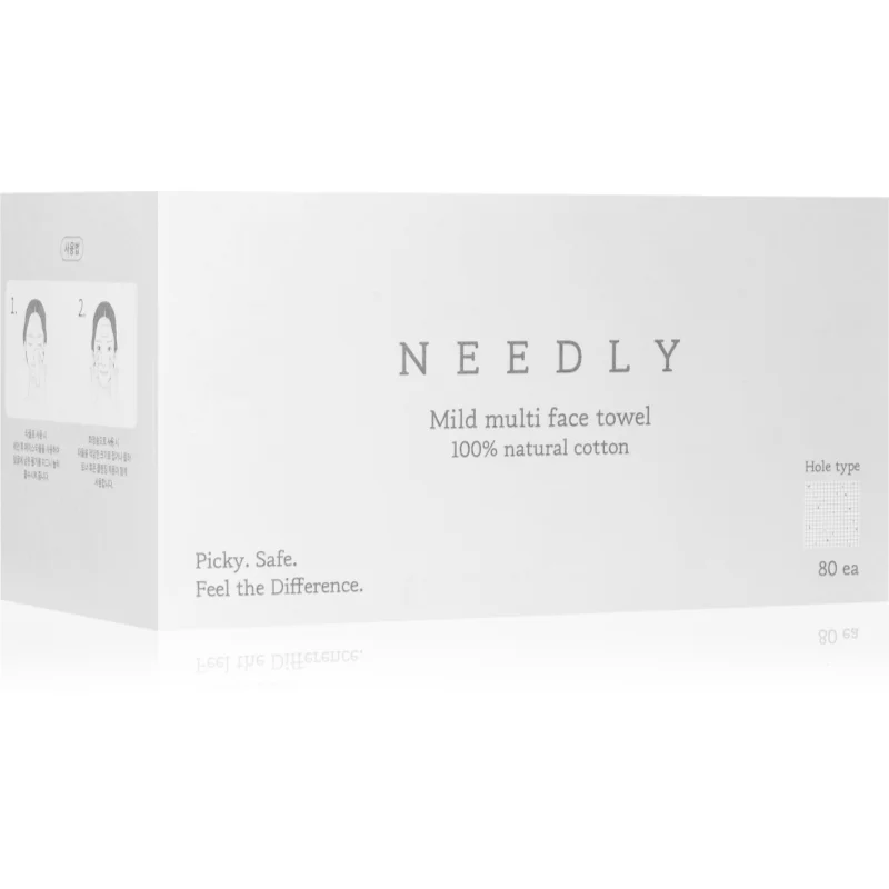 NEEDLY Mild Cleansing Multi Face Towel хавлия еднократен - Грижа за лице - Сравни цени от 1 магазин с безплатна доставка