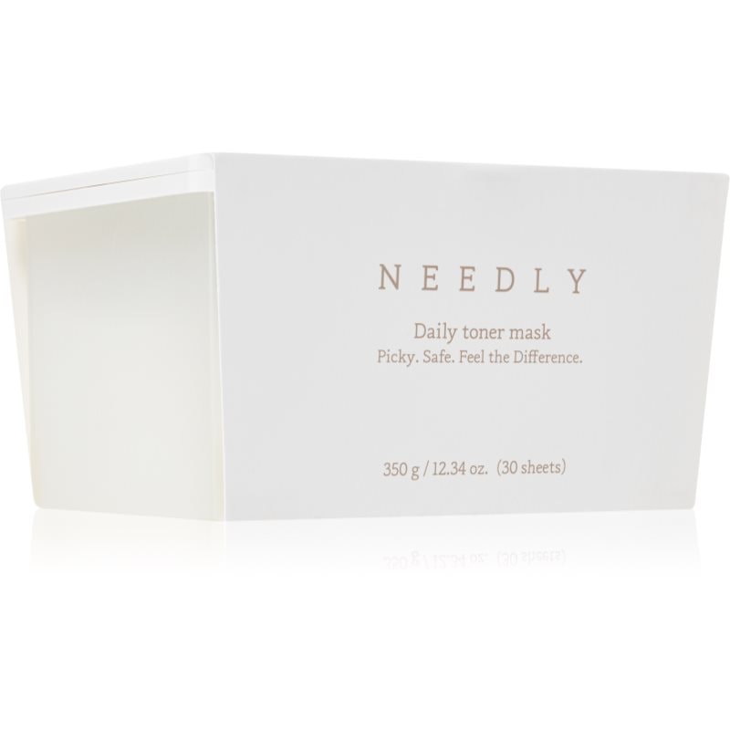 NEEDLY Daily Toner Mask хидратираща платнена маска с успокояващ ефект голяма опаковка - Грижа за лице - Сравни цени от 1 магазин с безплатна доставка