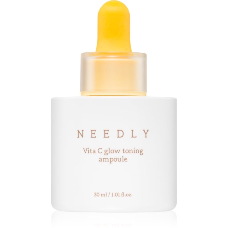 NEEDLY Vita C Glow Toning Ampoule озаряващ серум с витамин С за освежаване и изглаждане на кожата - Грижа за лице - Сравни цени от 1 магазин с безплатна доставка