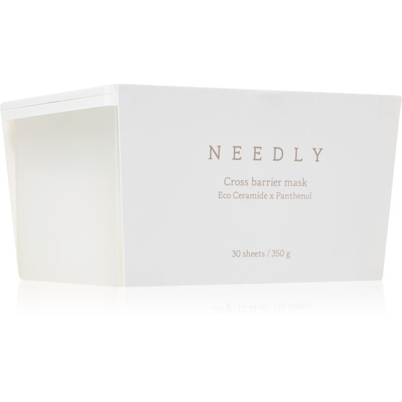 NEEDLY Crossbarier Mask хидратираща платнена маска за укрепване на кожната бариера голяма опаковка - Грижа за лице - Сравни цени от 1 магазин с безплатна доставка