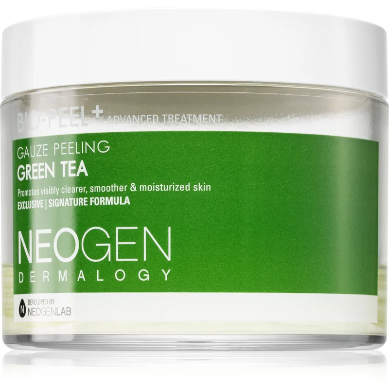 Neogen Dermalogy Bio-Peel+ Gauze Peeling Green Tea ексфолиращи тампони за лице за освежаване и хидратация - Грижа за лице - Сравни цени от 1 магазин с безплатна доставка