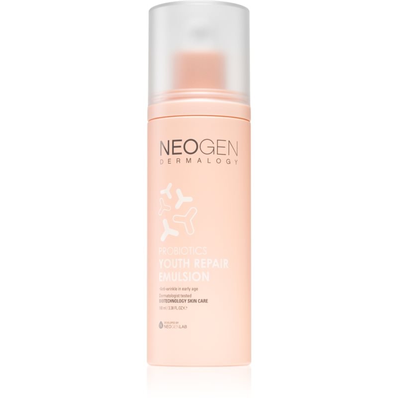 Neogen Dermalogy Probiotics Youth Repair Emulsion емулсия за първи бръчки - Грижа за лице - Сравни цени от 1 магазин с безплатна доставка
