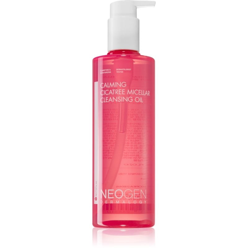 Neogen Dermalogy Calming Cicatree Micellar Cleansing Oil почистващо и премахващо грима масло за освежаване и изглаждане на кожата