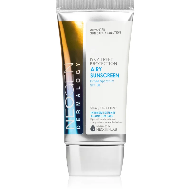 Neogen Dermalogy Day-Light Protection Airy Sunscreen лек защитен гел-крем SPF 50+ - Грижа за тяло - Сравни цени от 1 магазин с безплатна доставка