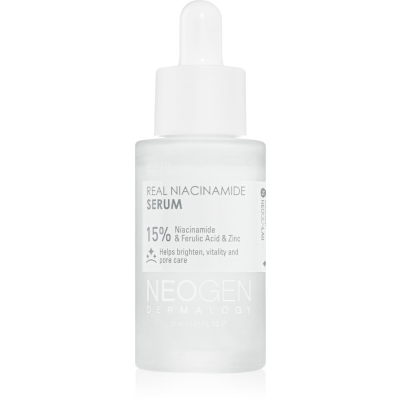 Neogen Dermalogy Neogen Dermalogy Real Niacinamide 15% Serum регенериращ и озаряващ серум против пигментни петна - Унисекс парфюм 30мл - Сравни цени от 1 магазин с безплатна доставка