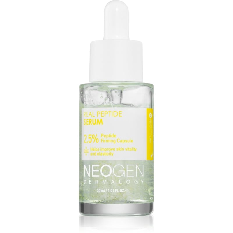 Neogen Dermalogy Real Peptide Serum хидратиращ серум против бръчки увеличаващ еластичността на кожата