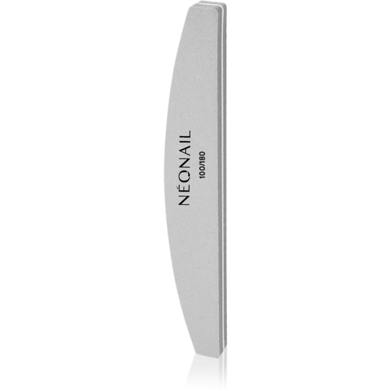 NEONAIL Nail Buffer Curved пила за полиране на нокти тип 100/180 Grey - Грим - Сравни цени от 1 магазин с безплатна доставка