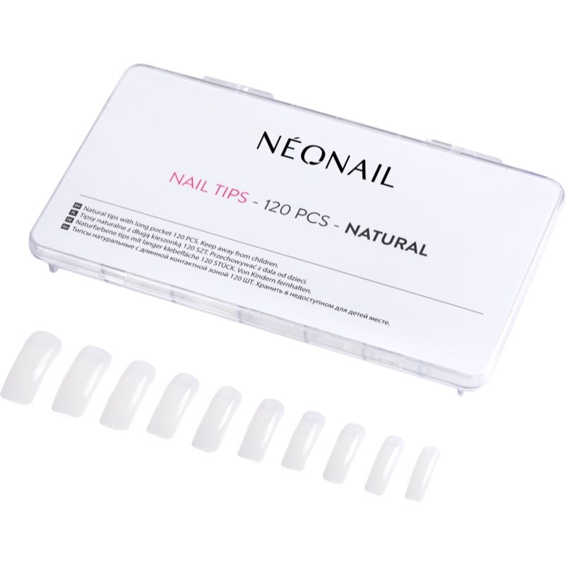 NEONAIL Nail Tips Изкуствени нокти тип Natural - Грим - Сравни цени от 1 магазин с безплатна доставка