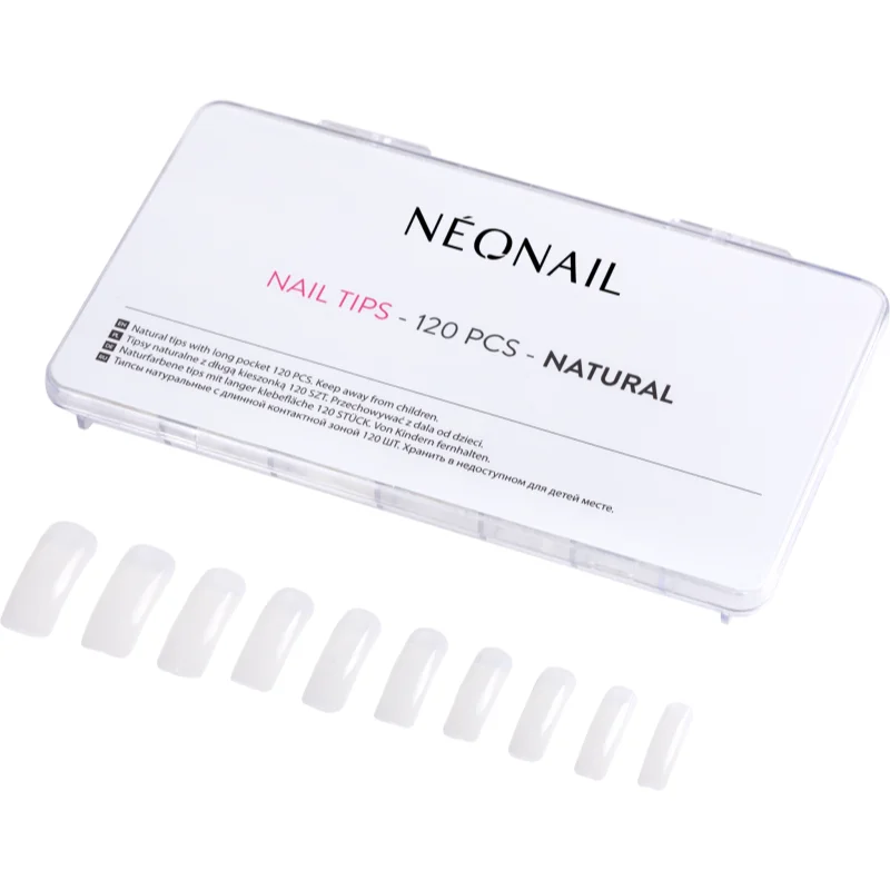 NEONAIL Nail Tips Изкуствени нокти тип Natural - Грим - Сравни цени от 1 магазин с безплатна доставка
