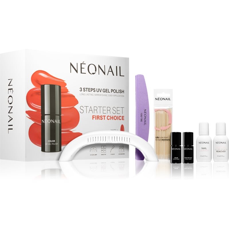 NEONAIL Starter Set First Choice подаръчен комплект за нокти - Комплект - Сравни цени от 1 магазин с безплатна доставка