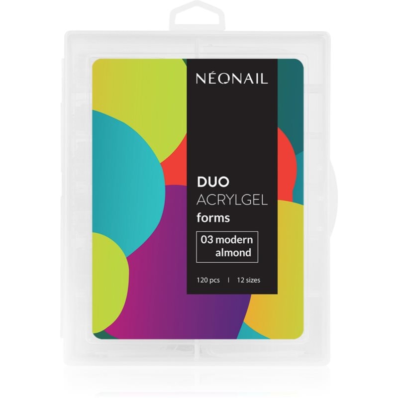 NEONAIL Duo Acrylgel Forms шаблони за нокти тип 03 Modern Almond - Грим - Сравни цени от 1 магазин с безплатна доставка