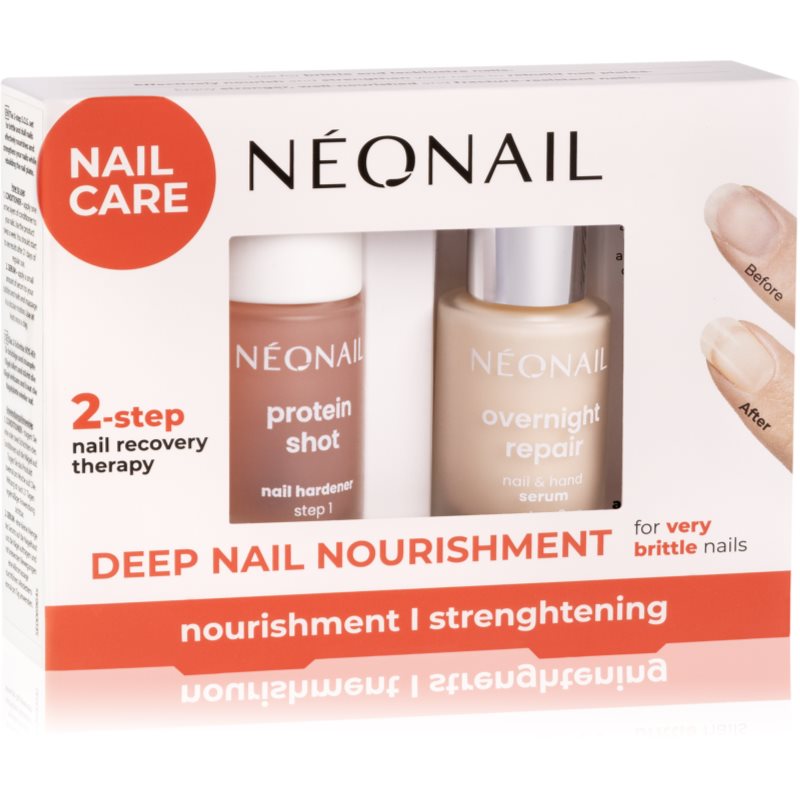 NEONAIL Nail Care Set Deep Nail Nourishment комплект за нокти и кожичките около ноктите - Комплект - Сравни цени от 1 магазин с безплатна доставка