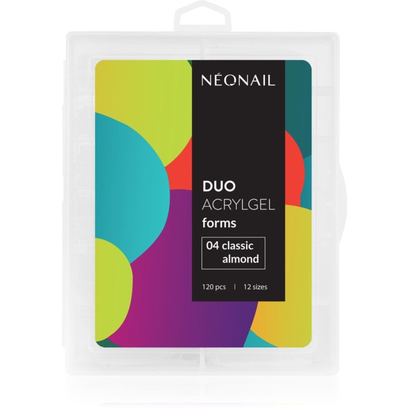 NEONAIL Duo Acrylgel Forms шаблони за нокти тип 04 Classic Almond