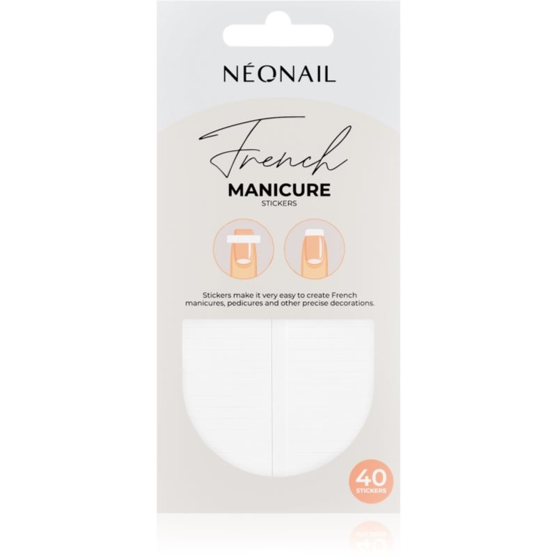 NEONAIL French Manicure Stickers Стикери за нокти тип 02 - Грим - Сравни цени от 1 магазин с безплатна доставка