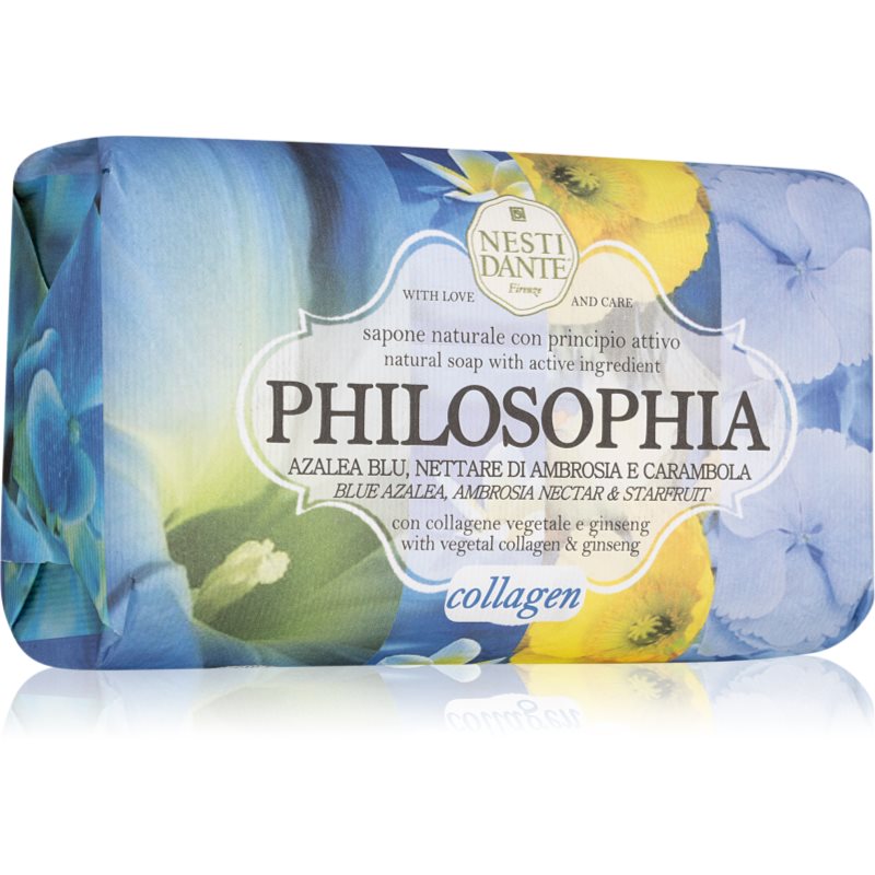 Nesti Dante Philosophia Collagen with Vegetable Collagen & Ginseng натурален сапун с колаген - Грижа за тяло - Сравни цени от 1 магазин с безплатна доставка