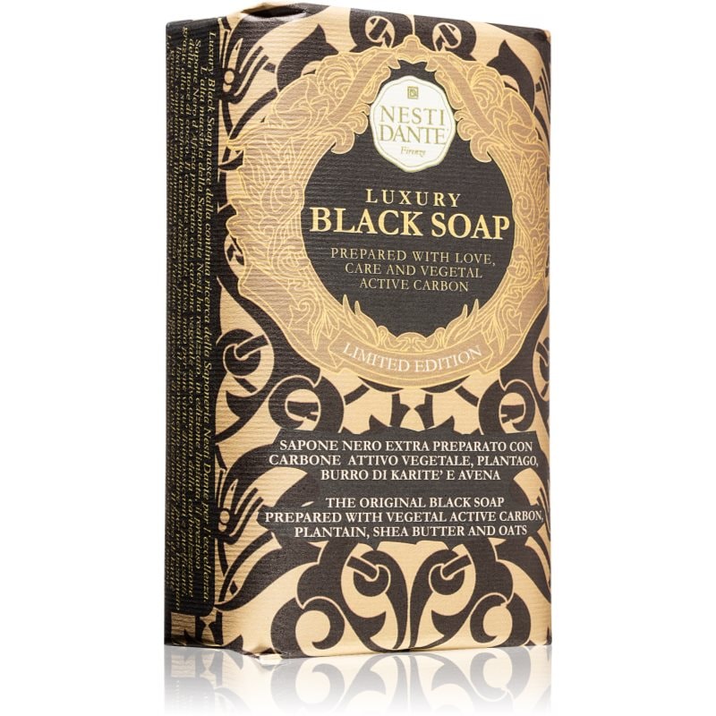 Nesti Dante Luxury Black черен сапун - Грижа за тяло - Сравни цени от 1 магазин с безплатна доставка