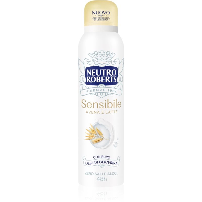 Neutro Roberts Avena e Latte дезодорант в спрей с 48 часов ефект