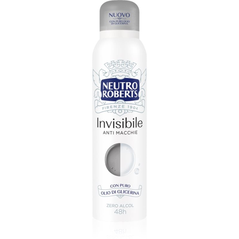 Neutro Roberts Invisible Anti Macchie освежаващ дезодорант с 48 часов ефект - Грижа за тяло - Сравни цени от 1 магазин с безплатна доставка