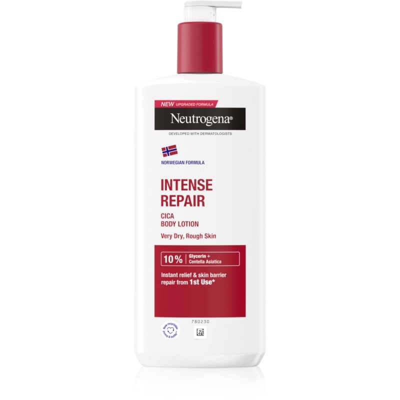 Neutrogena Norwegian Formula® интензивно регенериращо мляко за тяло за суха кожа