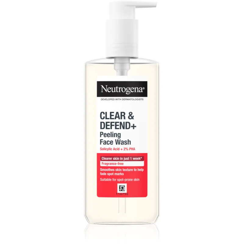 Neutrogena Clear & Defend+ почистващ гел против акне - Грижа за лице - Сравни цени от 1 магазин с безплатна доставка