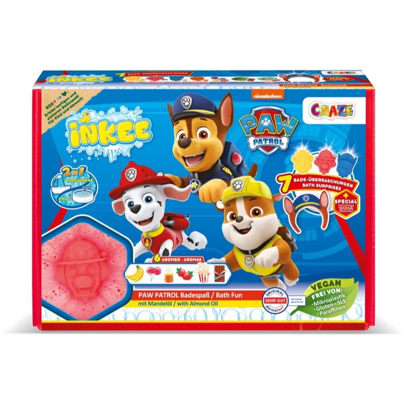 Craze INKEE Paw Patrol подаръчен комплект за вана за деца - За деца - Сравни цени от 1 магазин с безплатна доставка