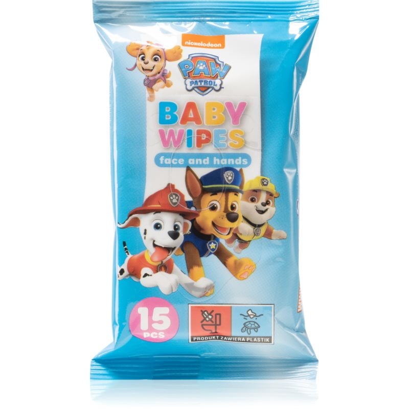 Nickelodeon Paw Patrol Baby Wipes мокри кърпички за деца