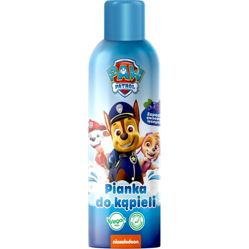 Nickelodeon Paw Patrol Bath Foam пяна за вана за деца Forest Fruits