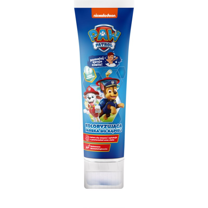 Nickelodeon Paw Patrol Coloring Bath Paint пяна за вана за деца Blue Bubble Gum - За деца - Сравни цени от 1 магазин с безплатна доставка