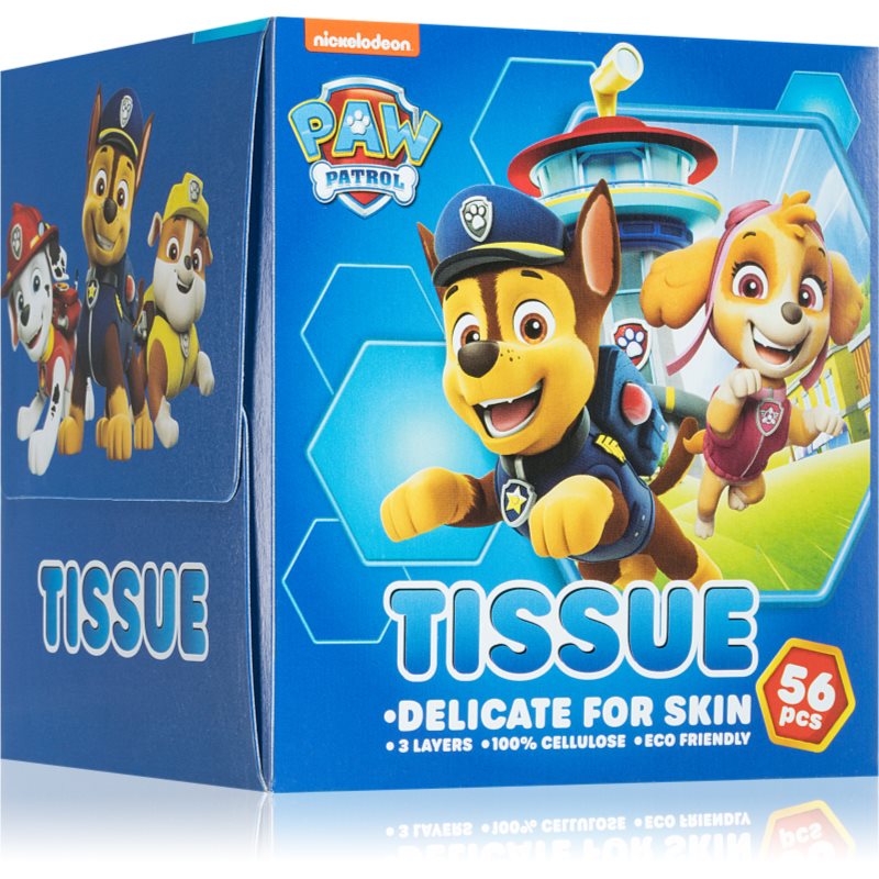 Nickelodeon Paw Patrol Tissue хартиени кърпички - Грижа за тяло - Сравни цени от 1 магазин с безплатна доставка