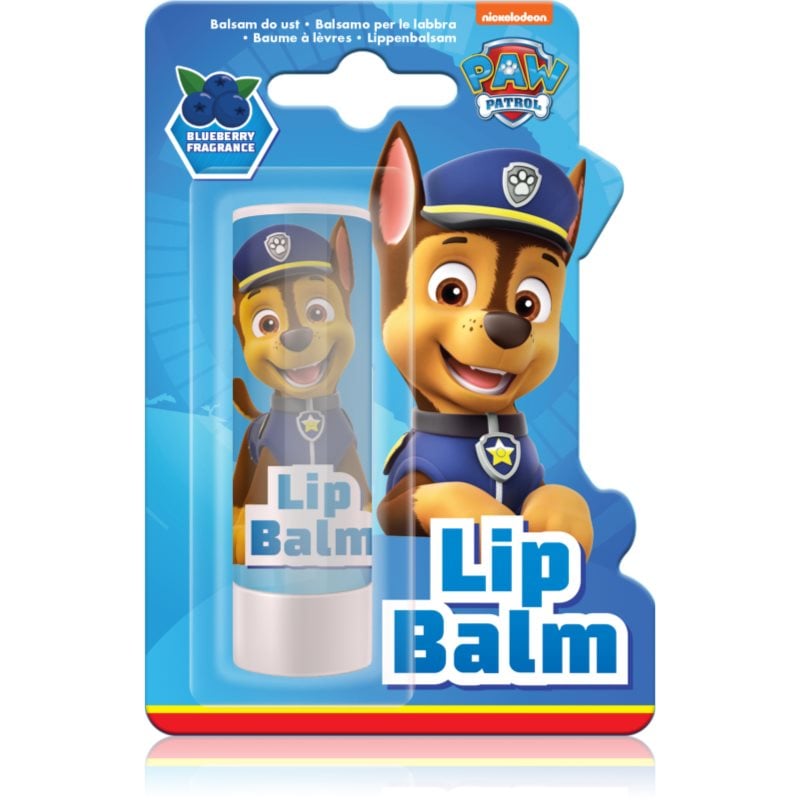 Nickelodeon Paw Patrol Lips балсам за устни за деца Blueberry