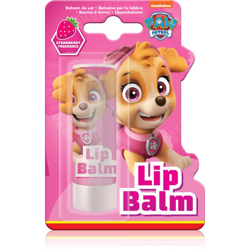 Nickelodeon Paw Patrol Lips балсам за устни за деца Strawberry 4.4 гр. - Грижа за лице - Сравни цени от 1 магазин с безплатна доставка
