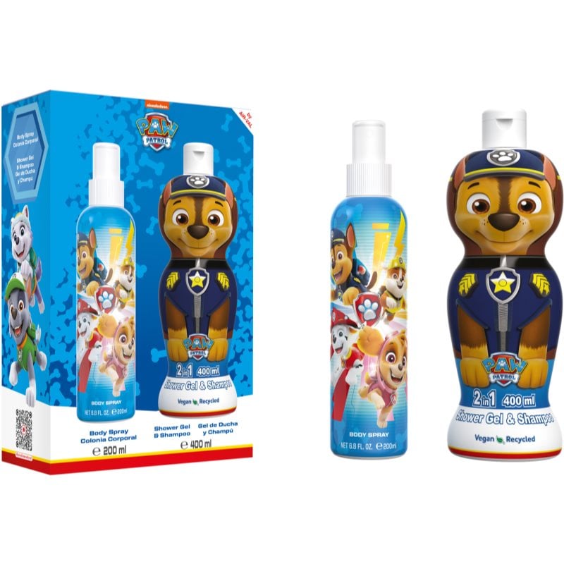 Nickelodeon Paw Patrol Body and Hair подаръчен комплект за деца