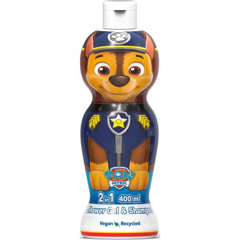 Nickelodeon Paw Patrol Shower Gel & Shampoo душ гел и шампоан 2 в 1 за деца Chase