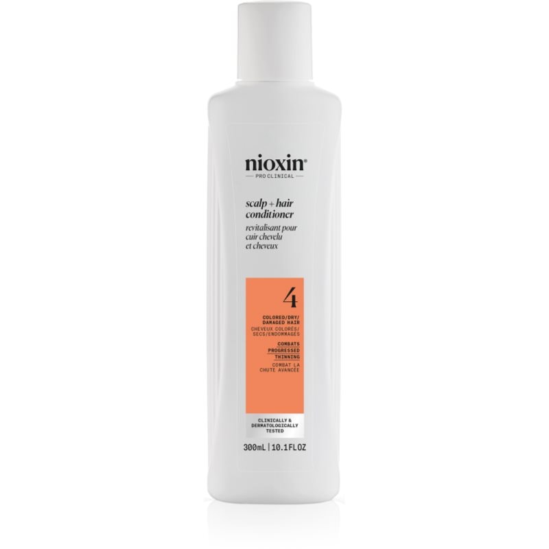 Nioxin System 4 Scalp + Hair Conditioner хидратиращ и подхранващ балсам за ядисана и увредена коса - Грижа за коса - Сравни цени от 1 магазин с безплатна доставка
