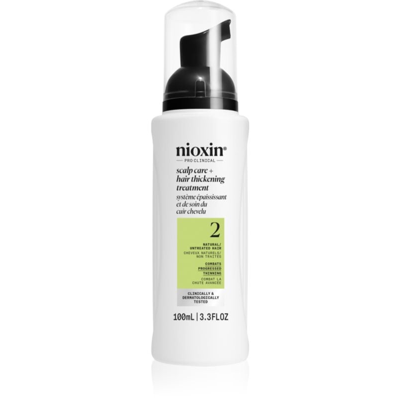 Nioxin System 2 Scalp + Hair Thickening Treatment грижа без отмиване срещу изтъняване на косата