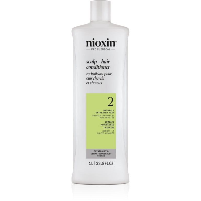 Nioxin Nioxin System 2 Scalp + Hair Conditioner балсам срещу изтъняване на косата - Унисекс парфюм 300мл - Сравни цени от 1 магазин с безплатна доставка