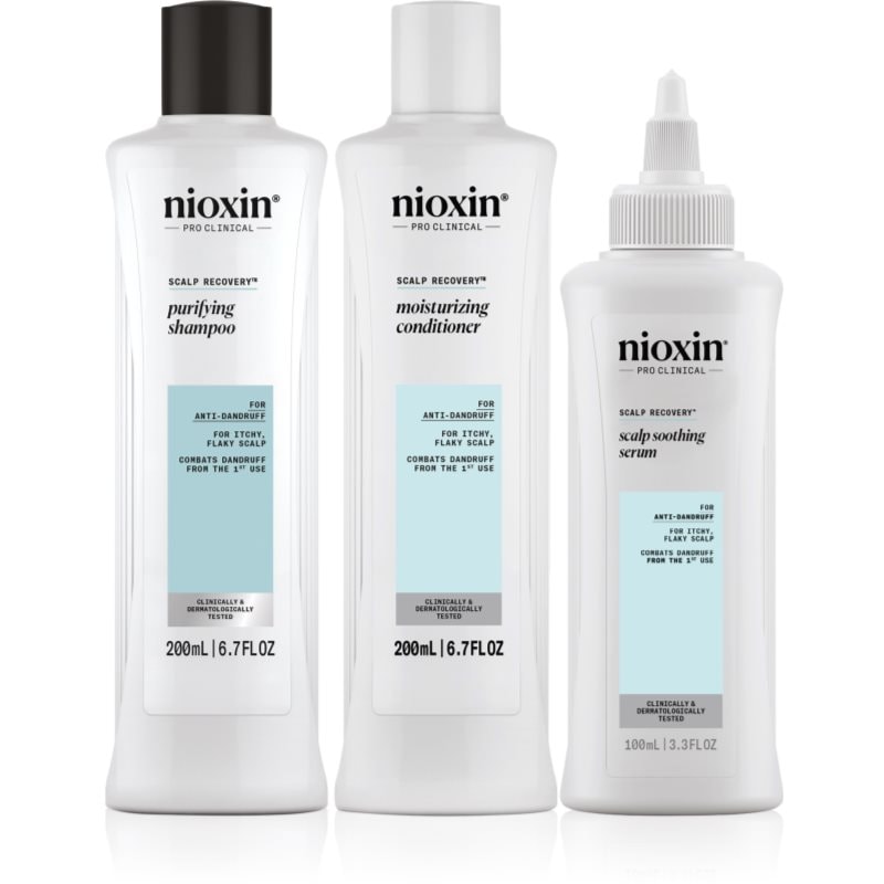 Nioxin Scalp Recovery подаръчен комплект против пърхот - Комплект - Сравни цени от 1 магазин с безплатна доставка